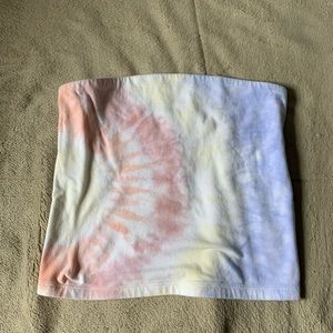 american eagle tie dye tube top
